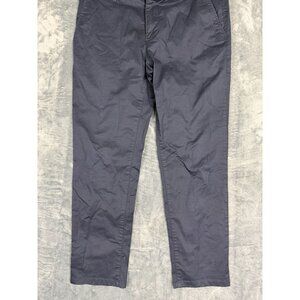 Under 510 Mens Navy Chinos Size 33x27 Slim Fit Stretch